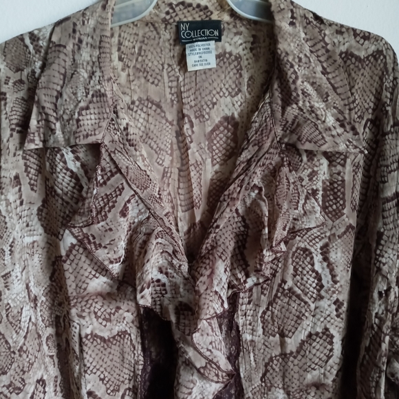 NY Collection Woman 1X Blouse - Picture 6 of 11